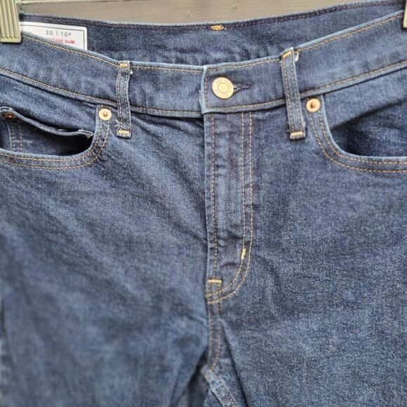 Gap Vintage Slim Mid Rise Jeans size 30/10 - Picture 7 of 12